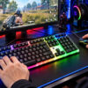 COMBO PHÍM CHUỘT CHUYÊN GAME CÓ DÂY R8 1909 7 6 193