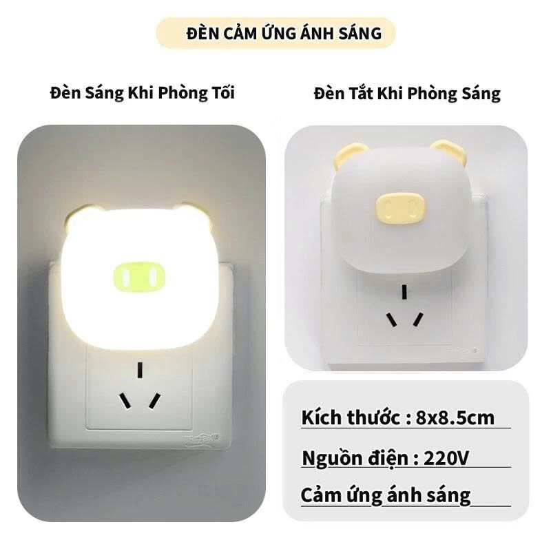 ĐÈN NGỦ CẢM ỨNG HÌNH HEO 5 ĐÈN NGỦ CẢM ỨNG HÌNH HEO - Ảnh 5