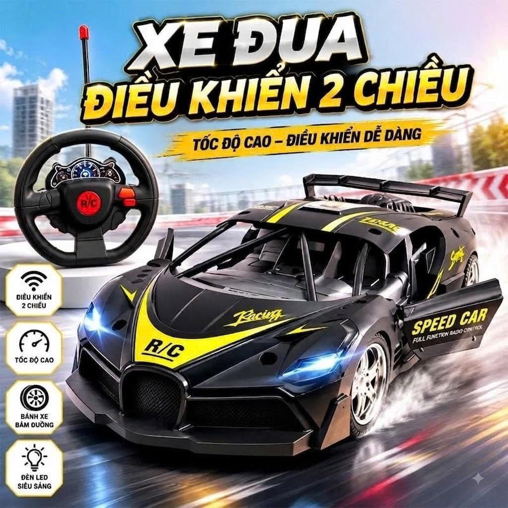 XE ĐIỀU KHIỂN VÔ LĂNG 2 CHIỀU