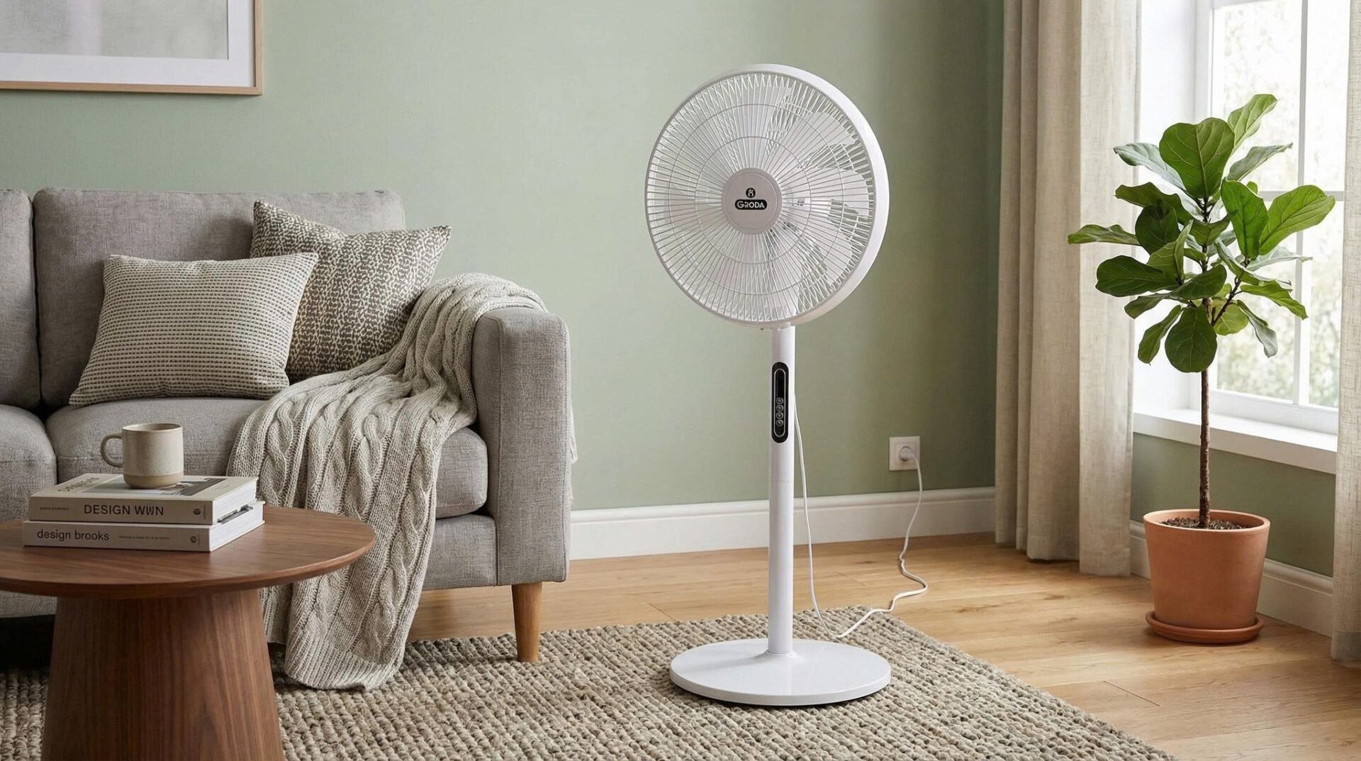 QUẠT ĐỨNG GROPA CÓ REMOT
