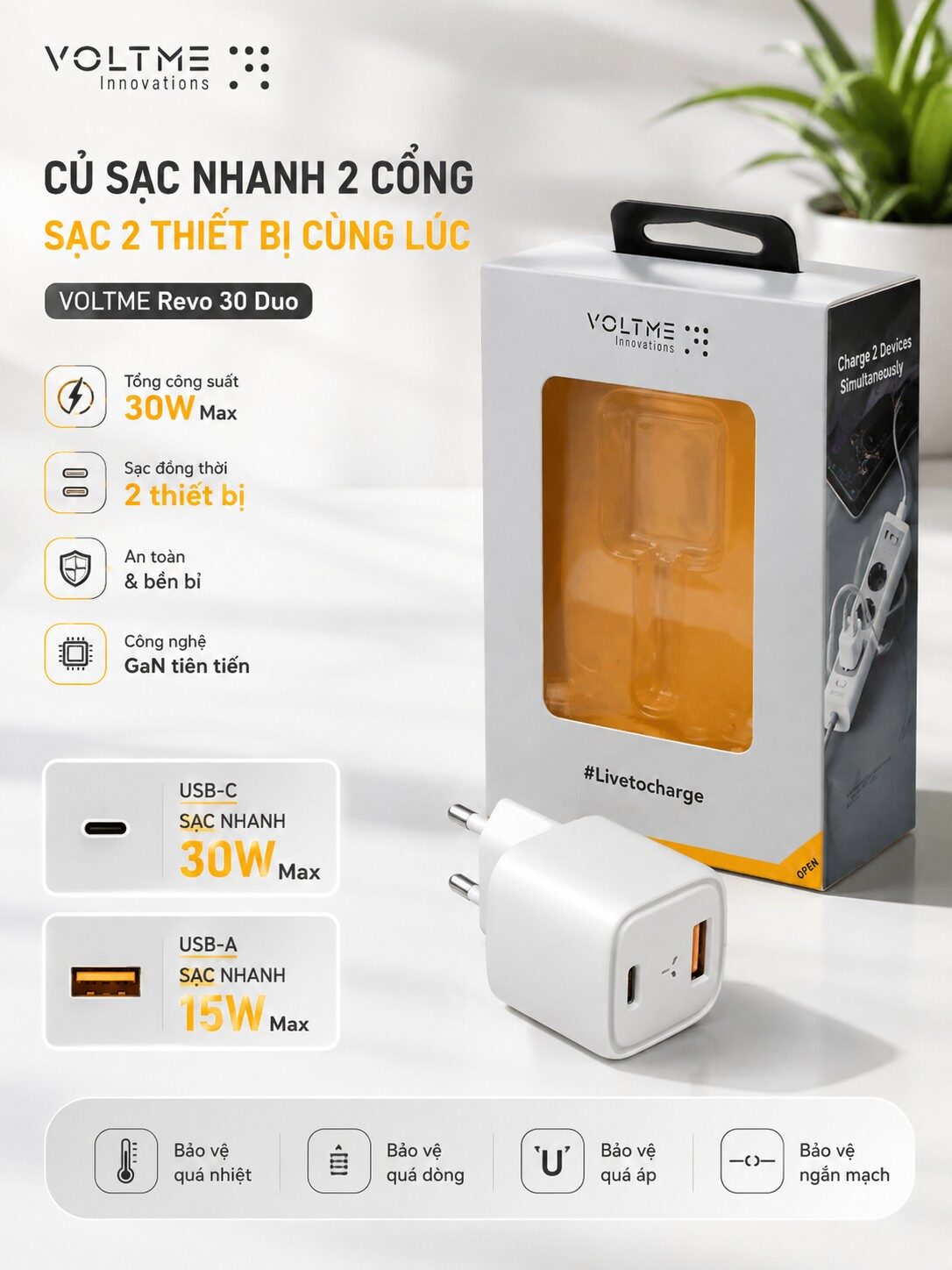 CỐC SẠC VOLTME 2 CỔNG 30W 15 6d6d15ae d557 4378 8142 7a513d8be080