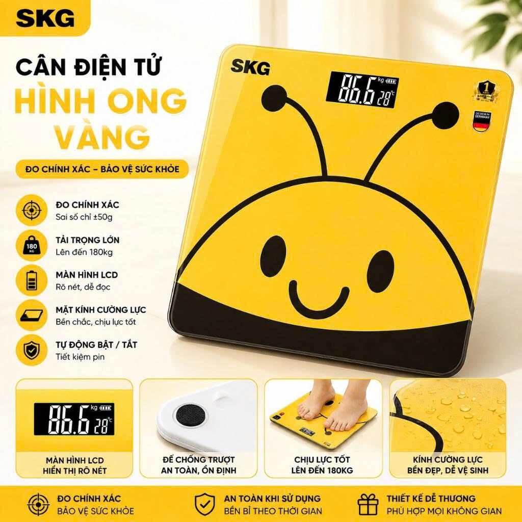 CÂN SK ĐIỆN TỬ HÌNH ONG VÀNG (180KG) 4 CÂN SK ĐIỆN TỬ HÌNH ONG VÀNG (180KG) - Ảnh 4