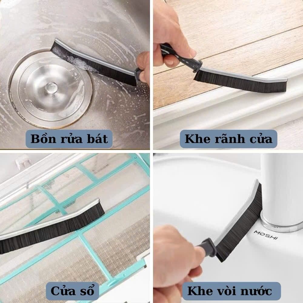 BÀN CHẢI VỆ SINH KHE RÃNH CÁN DÀI 4 BÀN CHẢI VỆ SINH KHE RÃNH CÁN DÀI - Ảnh 4