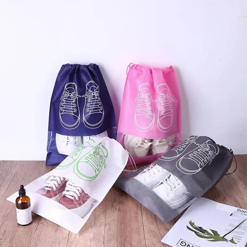 TÚI BẢO QUẢN GIÀY DÉP CÓ DÂY RÚT