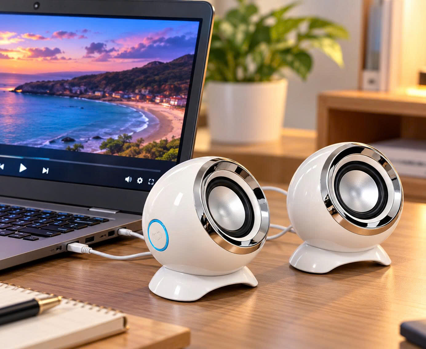 LOA VI TÍNH 2.0 DH500 3 LOA VI TÍNH 2.0 DH500 - Ảnh 3