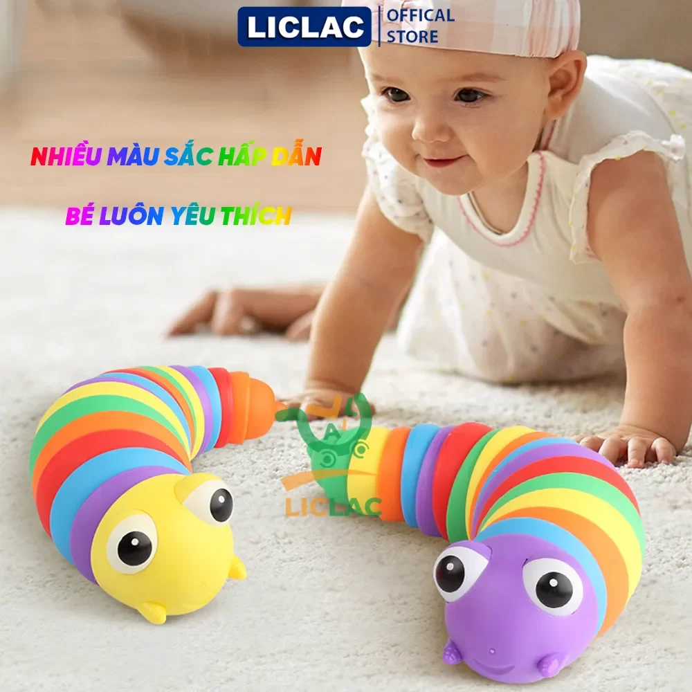 ĐỒ CHƠI CON SÂU UỐN LƯỢN CÓ ĐÈN