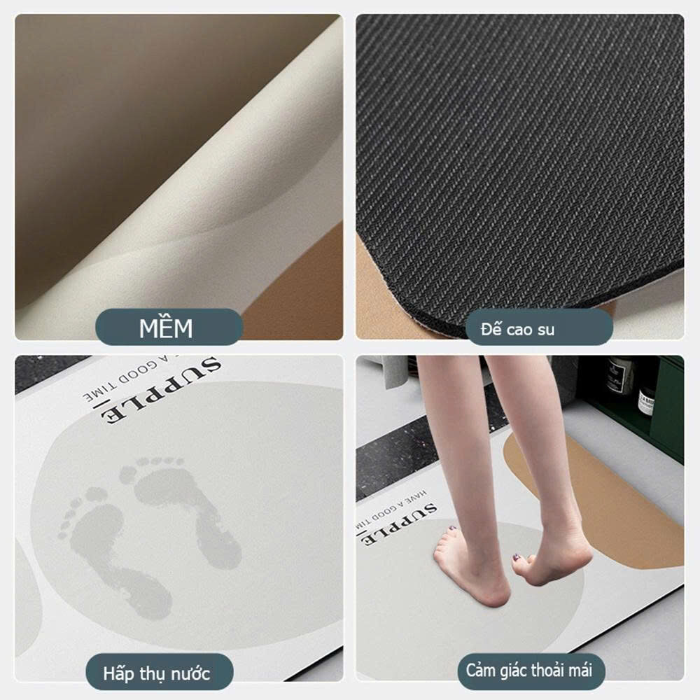 THẢM DẬM CHÂN SILICON HOẠ TIẾT HCN 3 THẢM DẬM CHÂN SILICON HOẠ TIẾT HCN - Ảnh 3