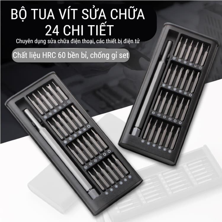 BỘ TUA VÍT ĐA NĂNG 24 ĐẦU 6024