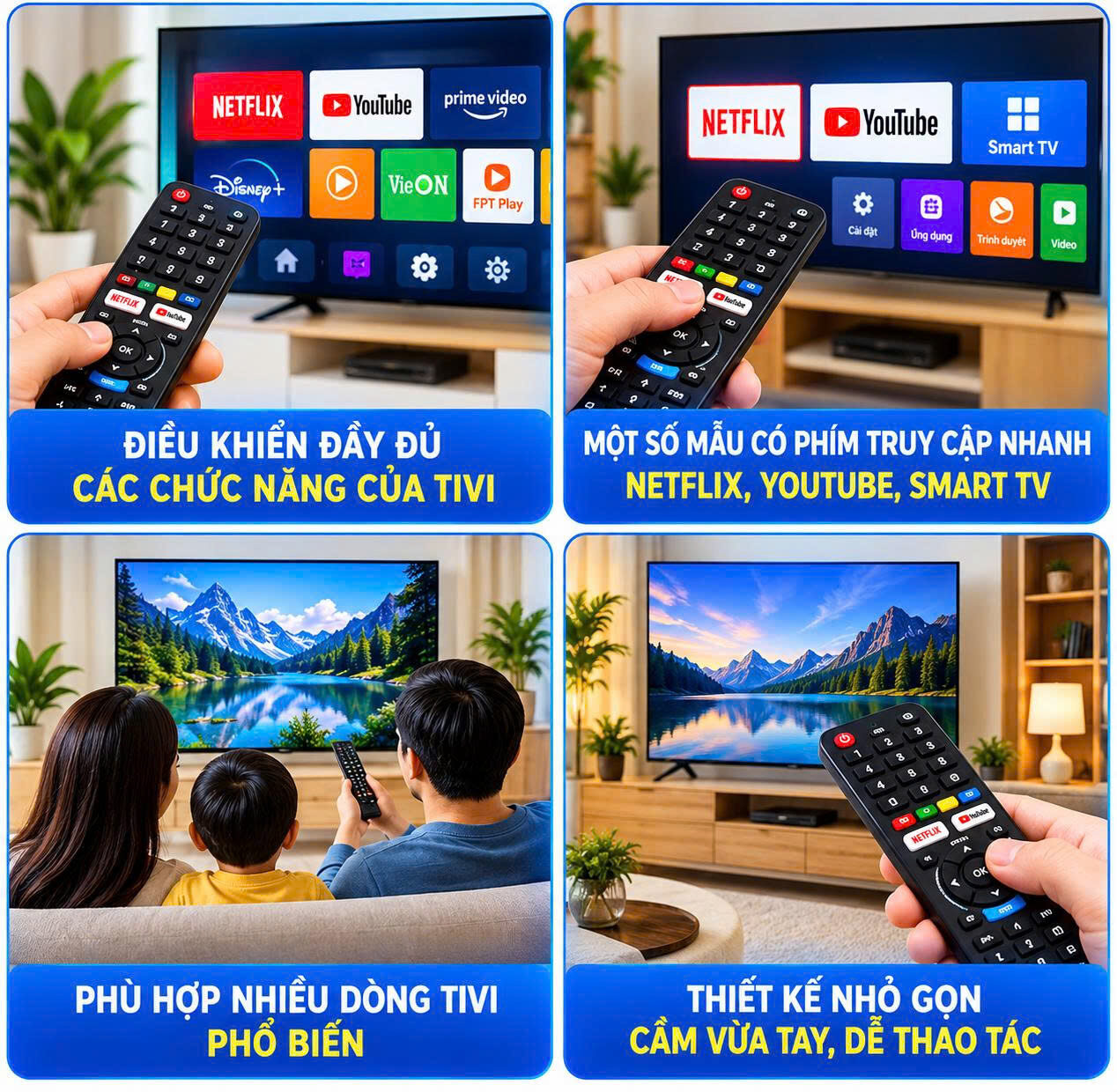 REMOTE TIVI LED CÁC DÒNG 3 REMOTE TIVI LED CÁC DÒNG - Ảnh 3