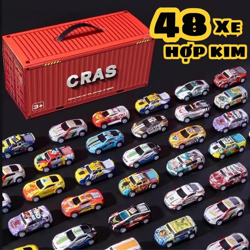 BỘ 48 SIÊU XE HỘP ĐỎ