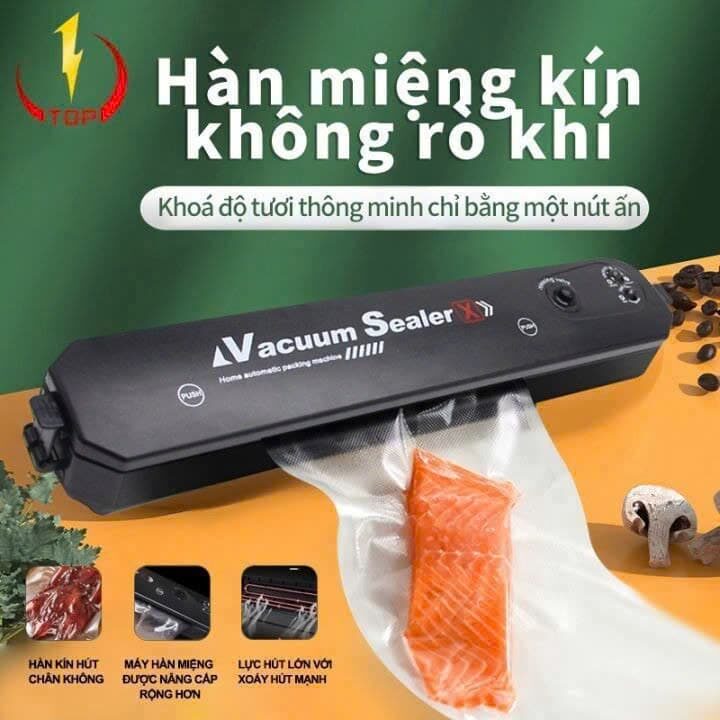 MÁY HÀN MIỆNG TÚI & HÚT CHÂN KHÔNG THỰC PHẨM