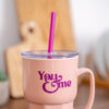 LY TRUE LOVE 500ML CÓ QUAI ÔNG HÚT 550ML 4 F 5