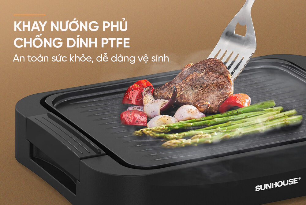 BẾP NƯỚNG ĐIỆN SUNHOUSE SHD4606