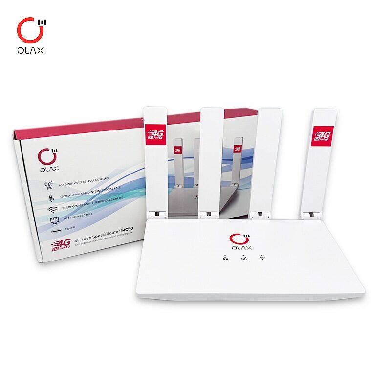 BỘ PHÁT WIFI DI ĐỘNG BẰNG SIM 4G OLAX MC50 PRO