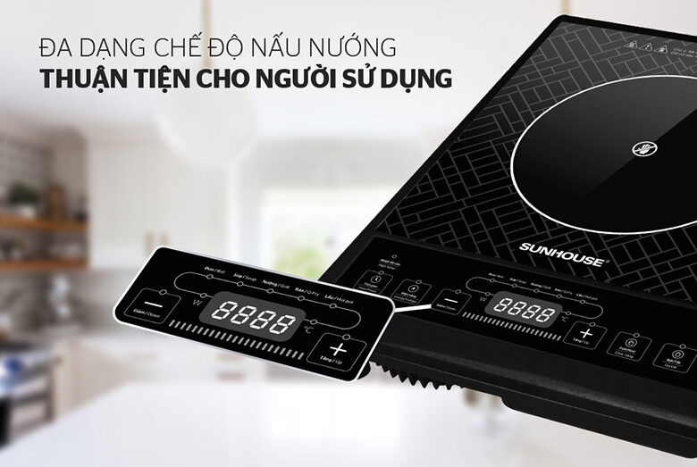 BẾP HỒNG NGOẠI SUNHOUSE 6011 2 BẾP HỒNG NGOẠI SUNHOUSE 6011 - Ảnh 2