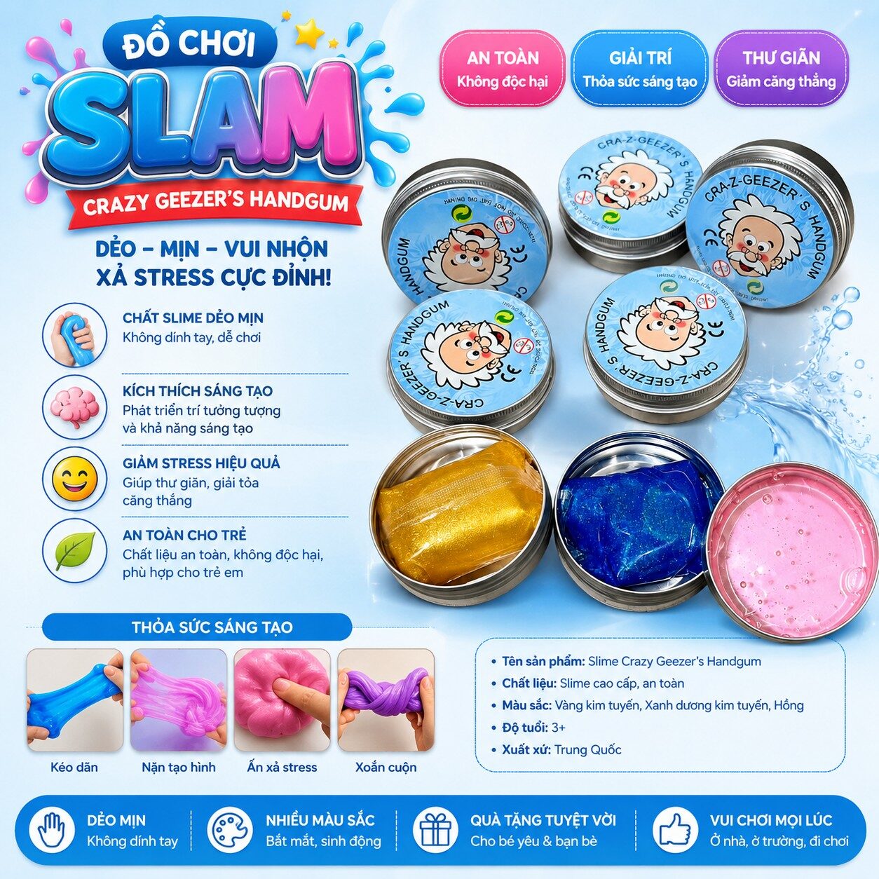 ĐÒ CHƠI SLAM CRAZY VUI NHỘN