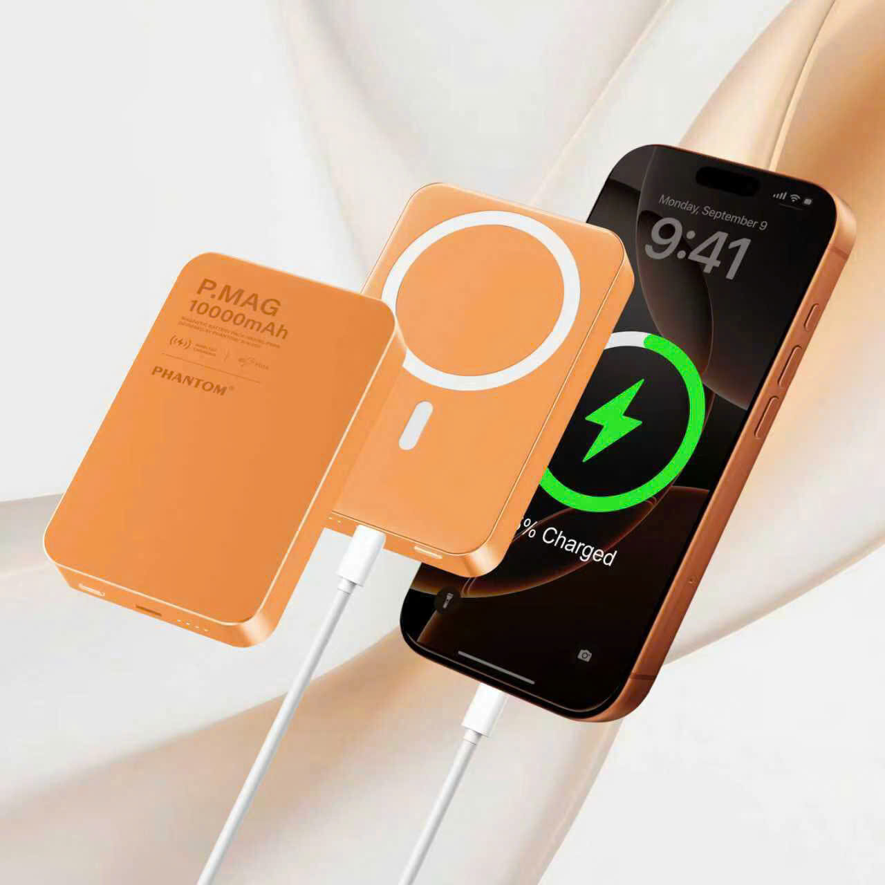 PIN SẠC DỰ PHÒNG KHÔNG DÂY P66 10.000MAH