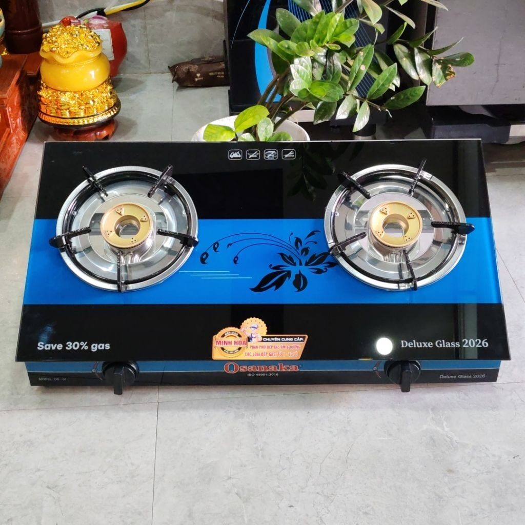BẾP GA ĐÔI MẶT KÍNH THÁI LAN 5 BẾP GA ĐÔI MẶT KÍNH THÁI LAN - Ảnh 5
