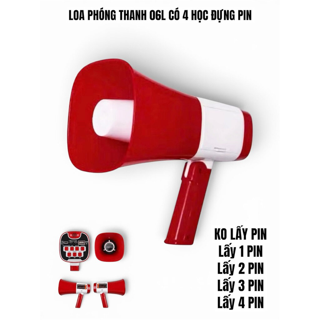 LOA PHÓNG THANH 4 PIN 06L