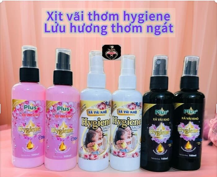 XẢ VẢI KHÔ HYGIEN PLUS 100ML (SL10) 3 XẢ VẢI KHÔ HYGIEN PLUS 100ML (SL10) - Ảnh 3
