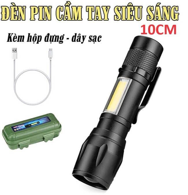 ĐÈN PIN MINI CẦM TAY 3 CHẾ ĐỘ 10CM 1 ĐÈN PIN MINI CẦM TAY 3 CHẾ ĐỘ 10CM