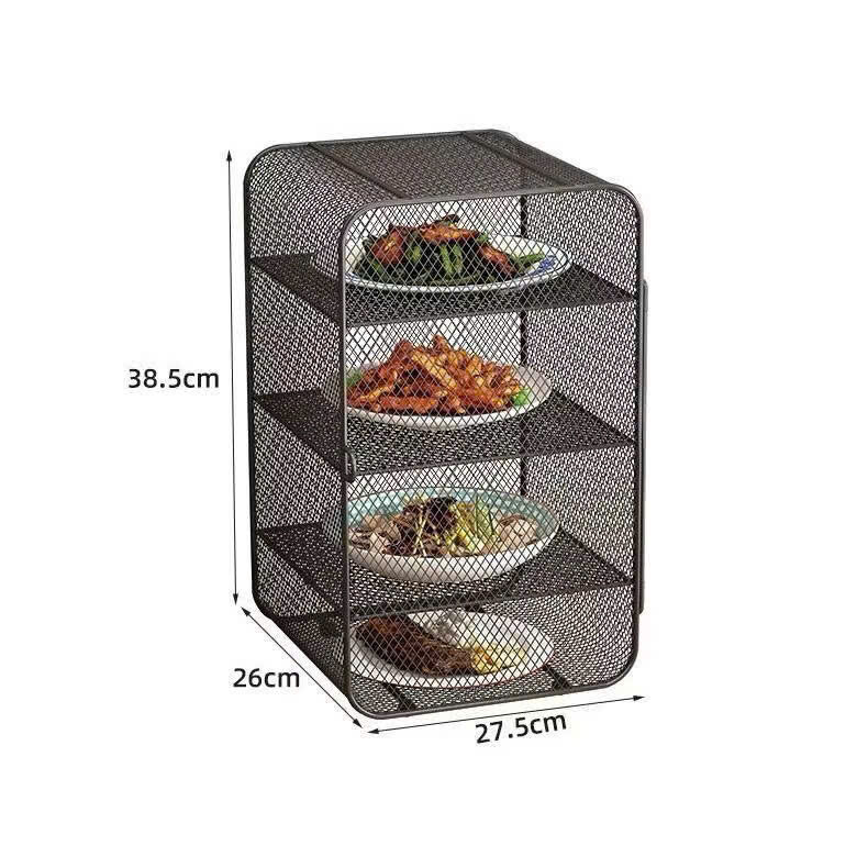 LỒNG BÀN LƯỚI ĐỂ THỨC ĂN 5 TẦNG