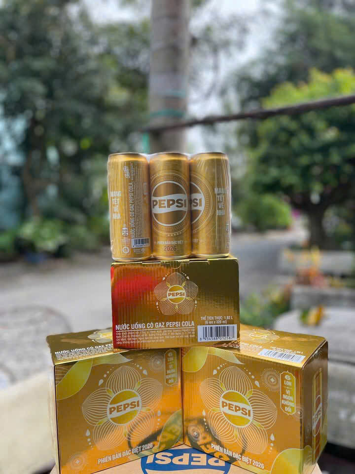 SÉT 6 LON PESI VÀNG XUÂN 2026