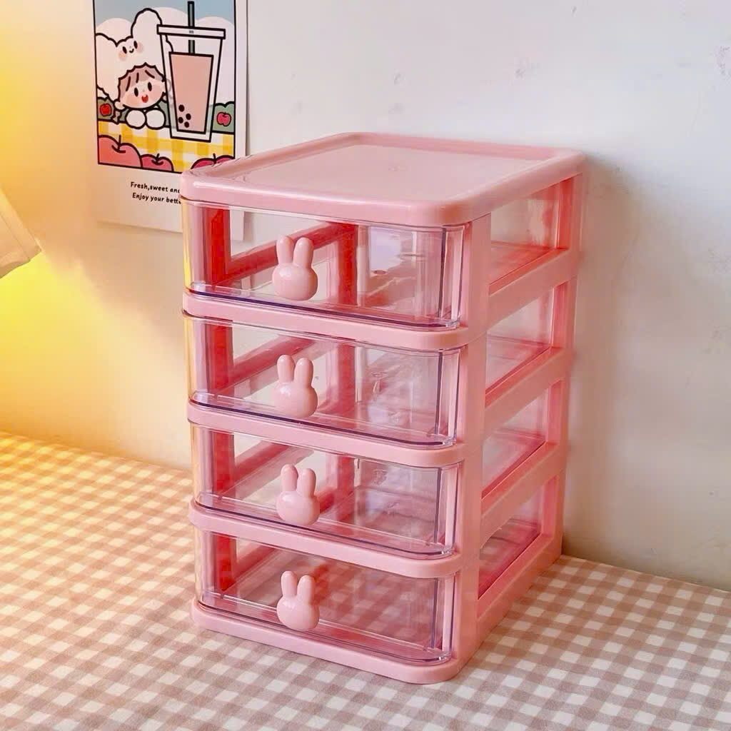 KỆ TỦ MINI ĐỂ BÀN 4 NGĂN