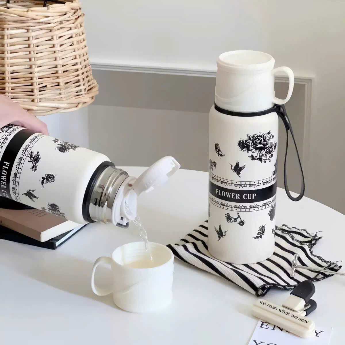 BÌNH GIỮ NHIỆT FLOWER CUP 600ML
