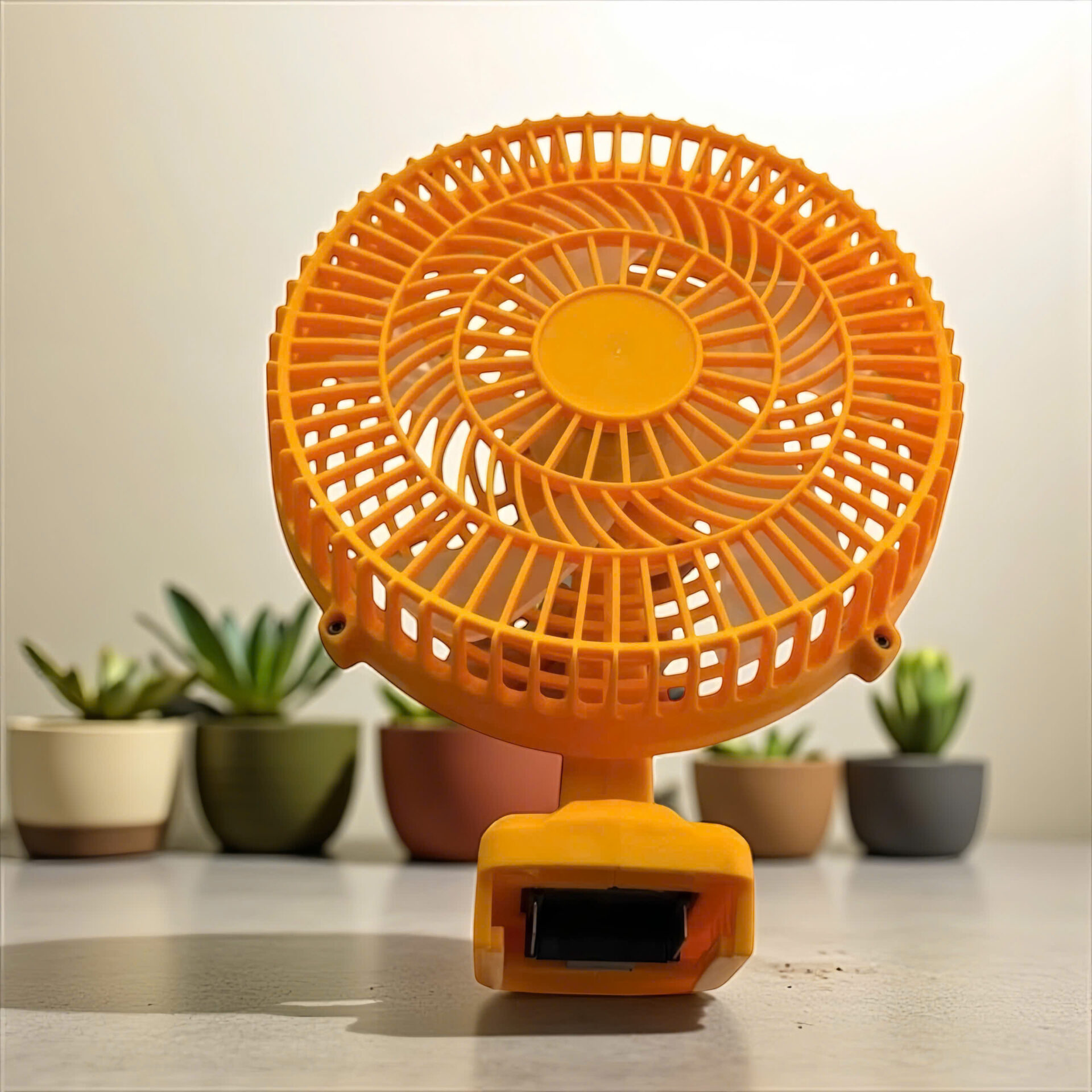 QUẠT NHỰA MINI 8 INCH ( KHÔNG PIN) 3 QUẠT NHỰA MINI 8 INCH ( KHÔNG PIN) - Ảnh 3