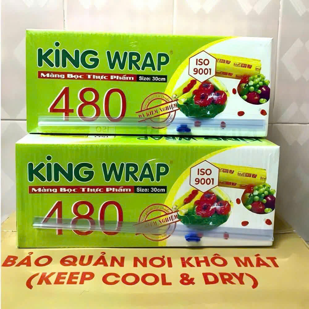 MÀNG BỌC THỰC PHẨM KING WRAP 480 SIZE 30CM (1KG)