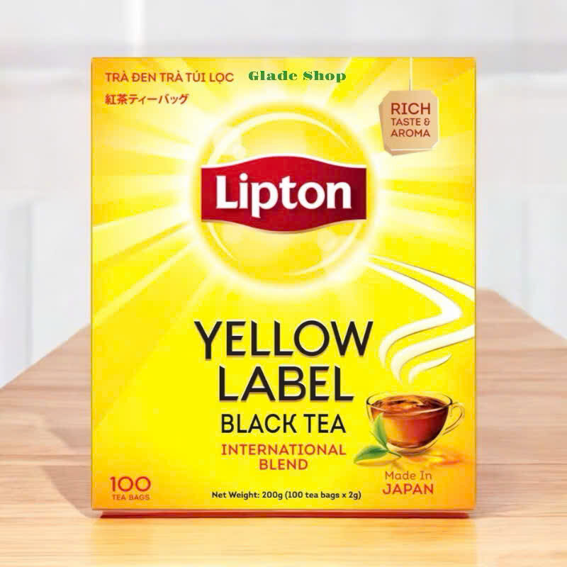 TRÀ LIPTON TÚI LỌC HỘP 100 TÚI