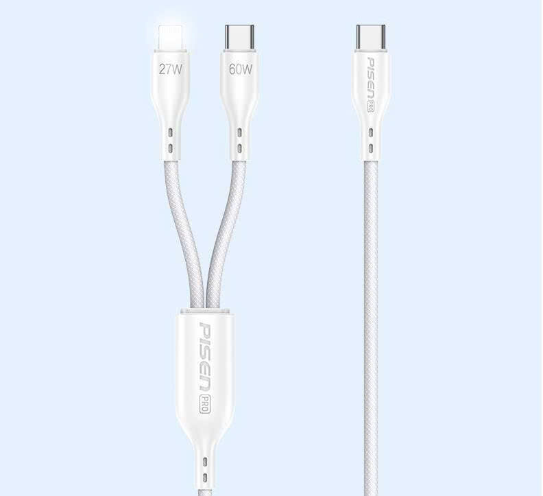 CÁP SẠC NHANH PISEN 2IN1 PISEN AP28