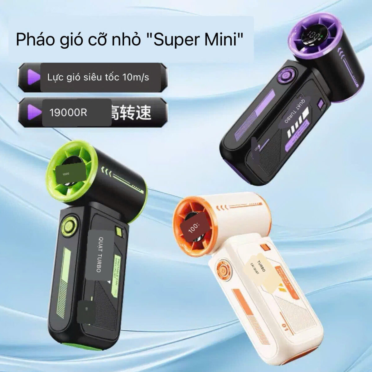 QUẠT MINI CẦM TAY S-17