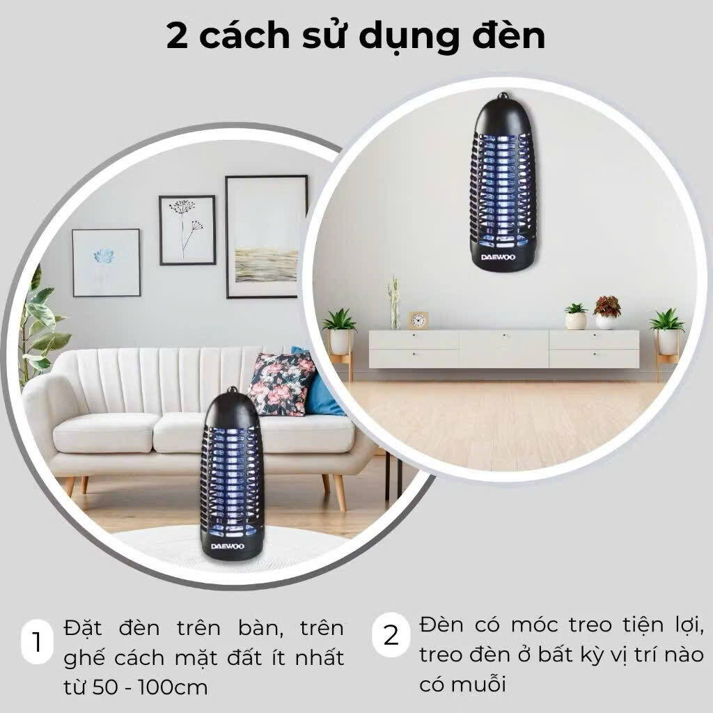 ĐÈN BẮT MUỖI DIỆT CÔN TRÙNG KRK-060W-6W 5 ĐÈN BẮT MUỖI DIỆT CÔN TRÙNG KRK-060W-6W - Ảnh 5