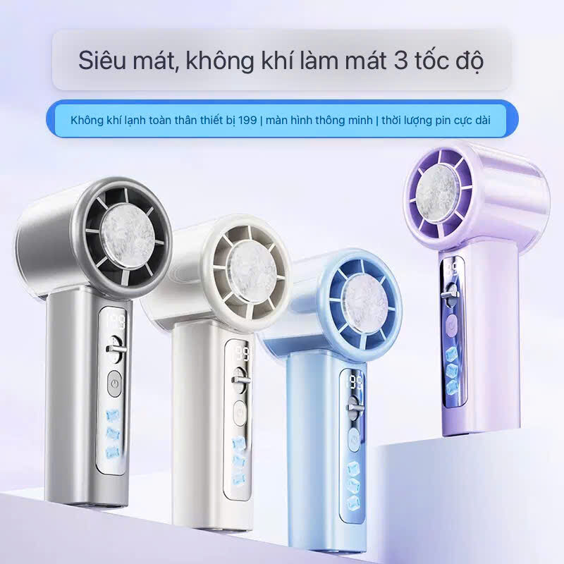 QUẠT MINI CẦM TAY SÒ LẠNH DS51