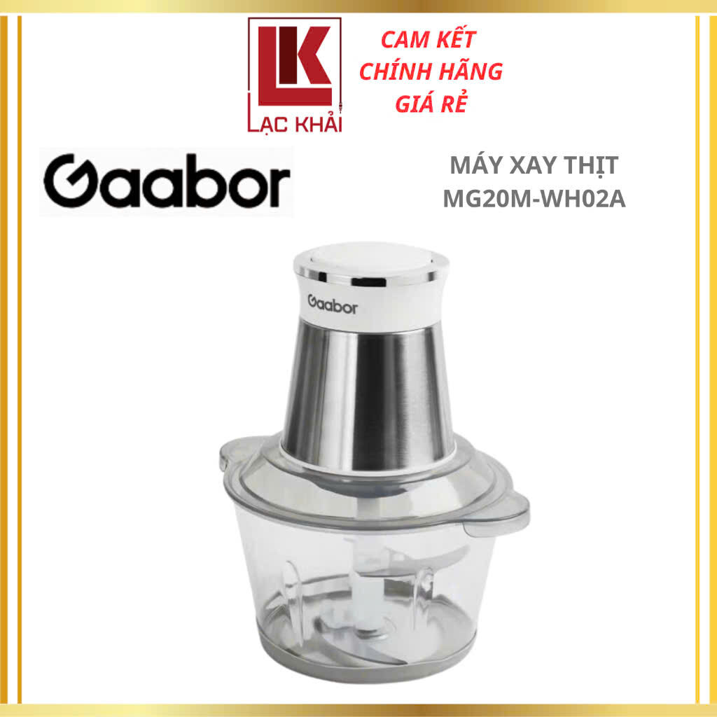 MÁY XAY THỊT GAABOR CỐI NHỰA TRONG