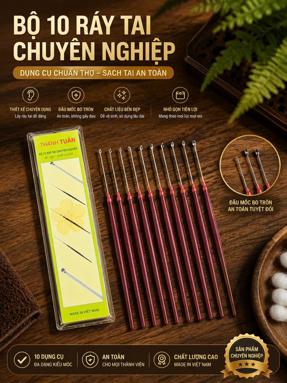 SÉT 10 MÓC TAY NHỰA 20CM 4 SÉT 10 MÓC TAY NHỰA 20CM - Ảnh 4