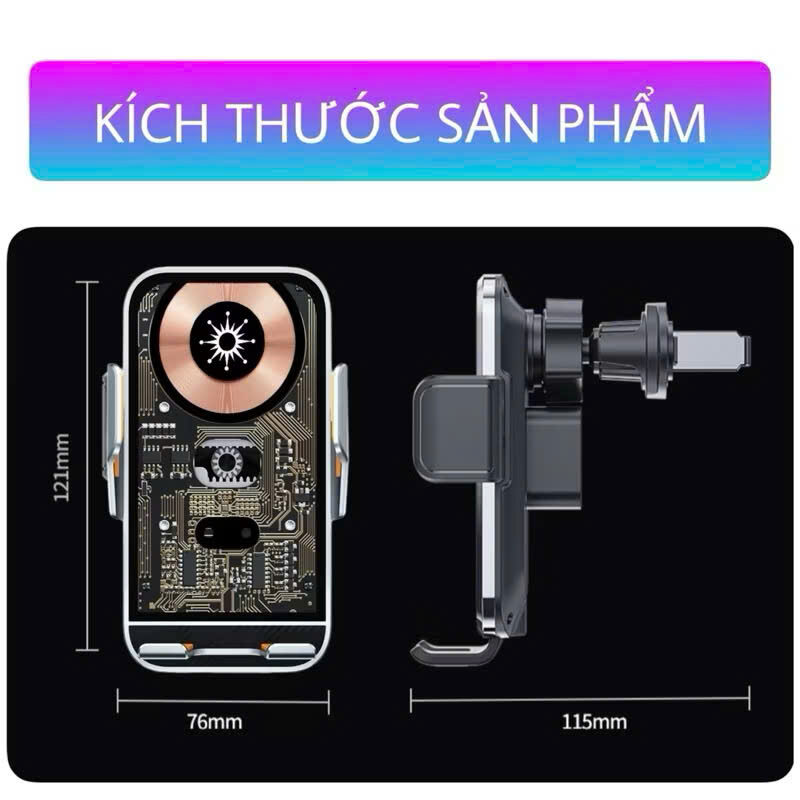 GIÁ ĐỠ ĐIỆN THOẠI CÓ SẠC KHÔNG DÂY C10