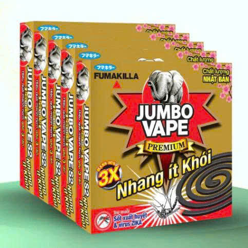NHANG MUỖI ÍT KHÓI JUMBO MỚI 3X