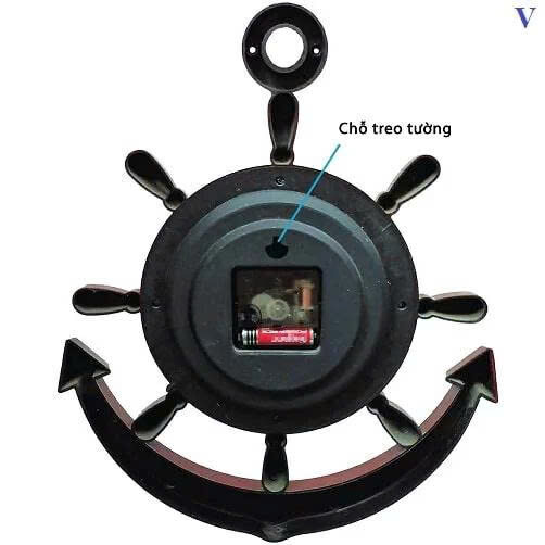 ĐỒNG HỒ TREO TƯỜNG MỎ NEO 3 ĐỒNG HỒ TREO TƯỜNG MỎ NEO - Ảnh 3