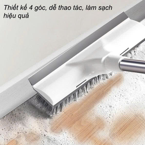 CHỔI CHÀ NHÀ VỆ SINH 2 ĐẦU 115CM (XÁM) 4 CHỔI CHÀ NHÀ VỆ SINH 2 ĐẦU 115CM (XÁM) - Ảnh 4