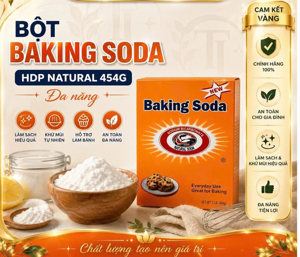 BỘT BAKING SODA CHUYÊN DỤNG 454G 1 BỘT BAKING SODA CHUYÊN DỤNG 454G