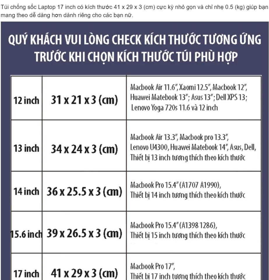 TÚI CHÔNG SỐC 13,14,15 INCH 12 z7981553787567 6ebdfb40f855d501e736ee822b366e4c 3