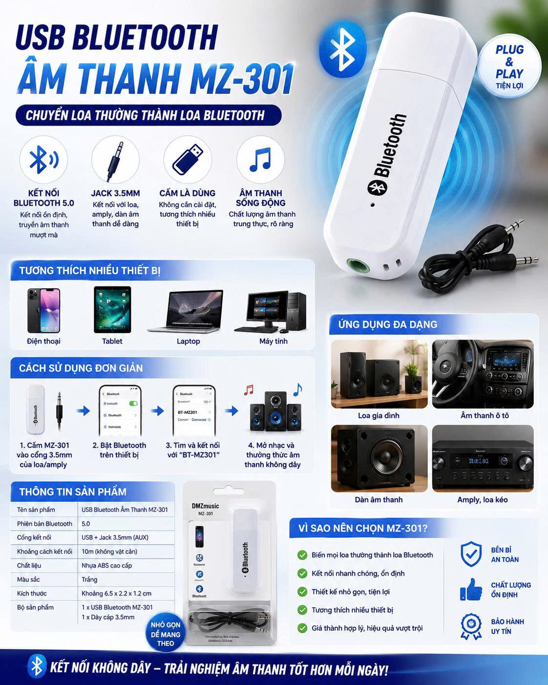 USB BLUETOOTH ÂM THANH MZ-301 8 z7981553787567 6ebdfb40f855d501e736ee822b366e4c 30