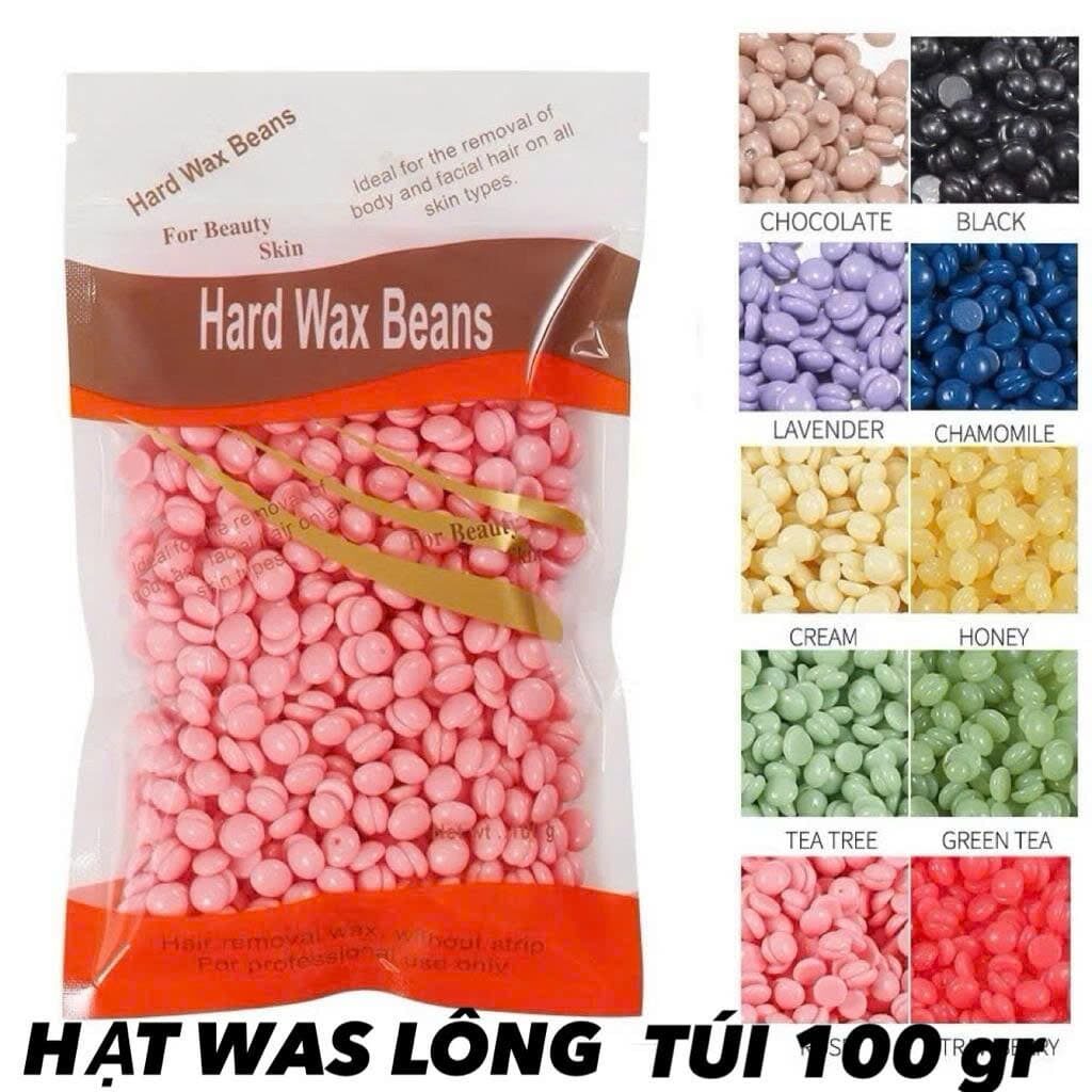 HẠT ĐẬU SÁP WAX LÔNG 100GR