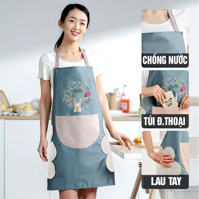 TẠP DỀ HOA TIẾT CHỐNG THẤM HÌNH THỎ