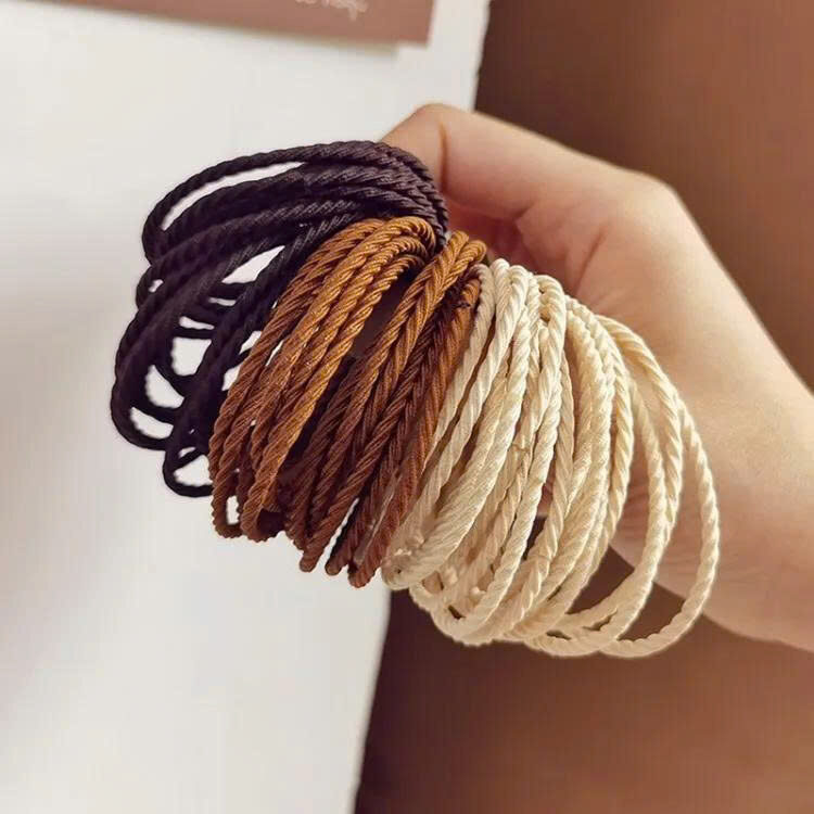 ỐNG 100 DÂY THUN CỘT TÓC XOẮN ĐA SẮC 3 ỐNG 100 DÂY THUN CỘT TÓC XOẮN ĐA SẮC - Ảnh 3